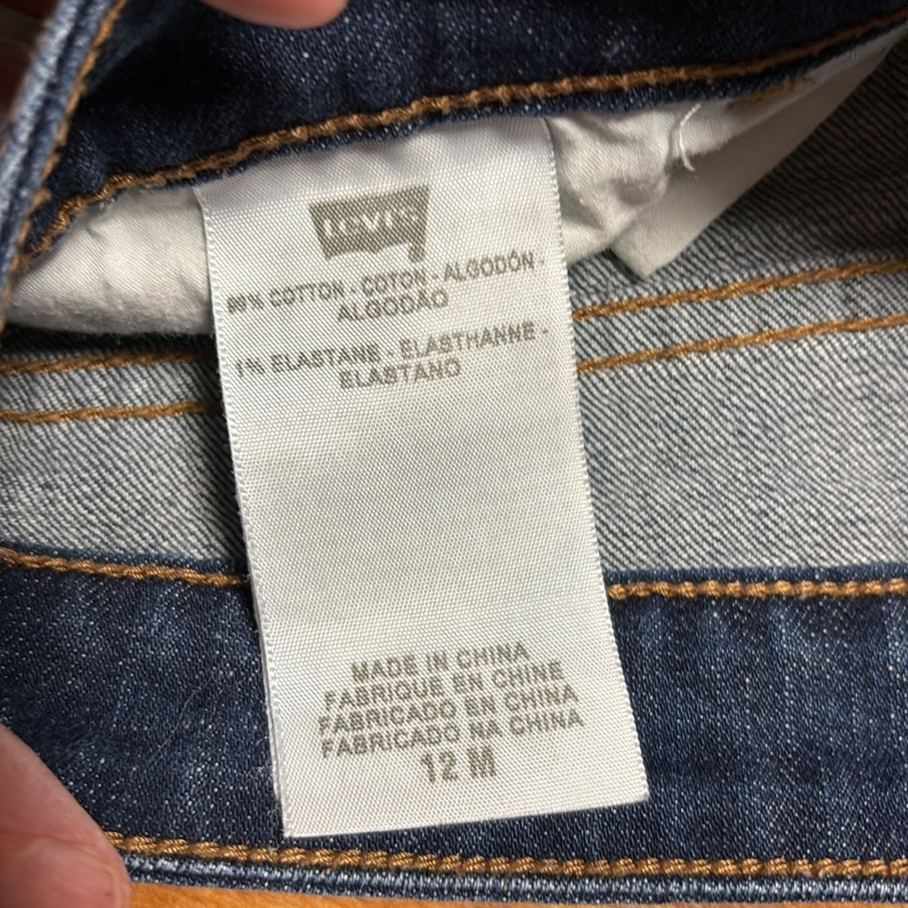 Levi's Blue Boot Cut Jeans Classic Denim Style - Picture 5 of 5